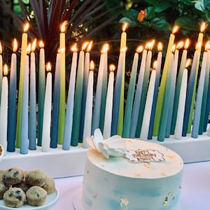 Giant Wood Candleholder / Wood Candle Base / Birthday Candles / Taper Candle Holder / 7/8&quot; Taper Candle Holder / 6&quot; to 47&quot; / FREE SHIPPING