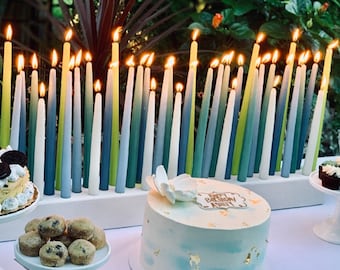 Giant Wood Candle Holder: Birthday Taper Candle Base (7/8")