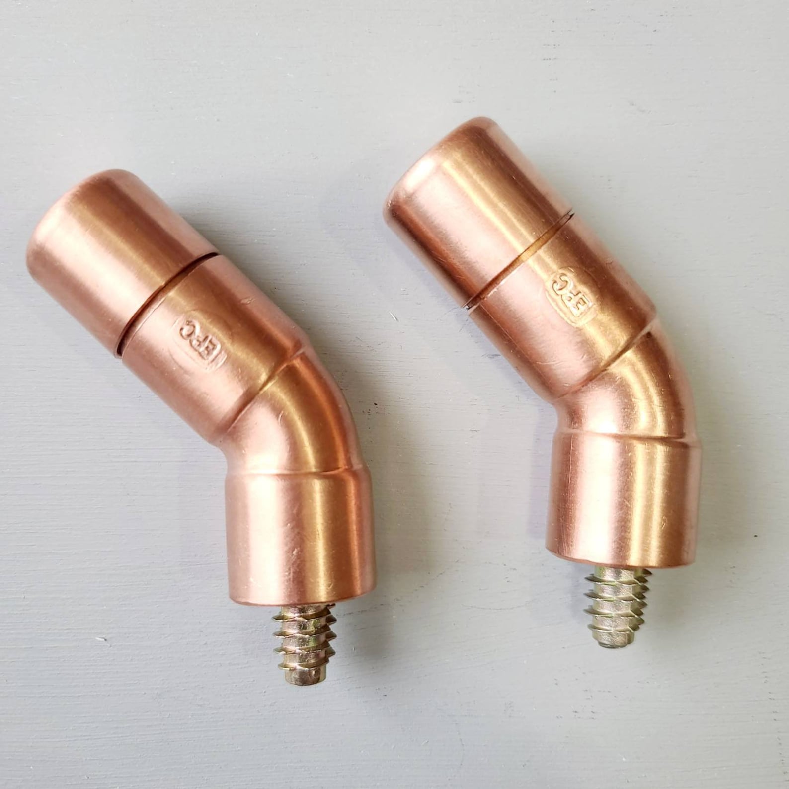 Copper Pipe Rustic Industrial Steampunk Wall Mount Small Etsy