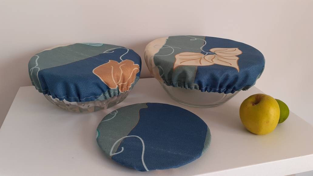 Lot de 3 Charlottes /Couvre Récipients