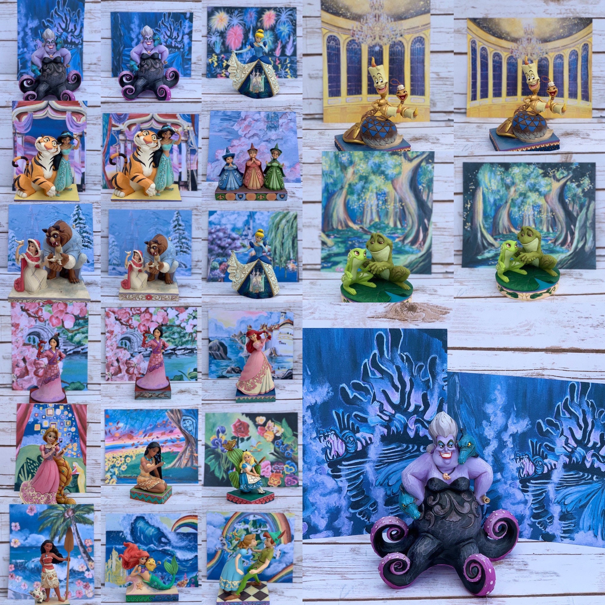 Beauty and the Beast Winter Scene 8x10 Print - Etsy