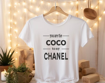 COCO Chanel Tee - Fashionista Shirt - Fashion Lover Tee