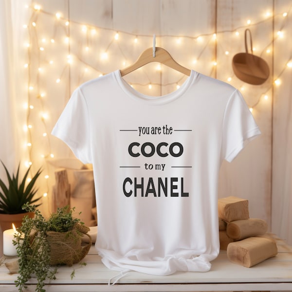 COCO Chanel Tee - Fashionista Shirt - Fashion Lover Tee