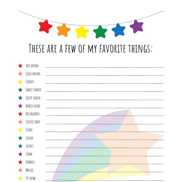 Favorite Things Etsy