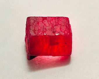 Burma Ruby Rough Loose Gemstone - Natural Red Ruby (K55-5)