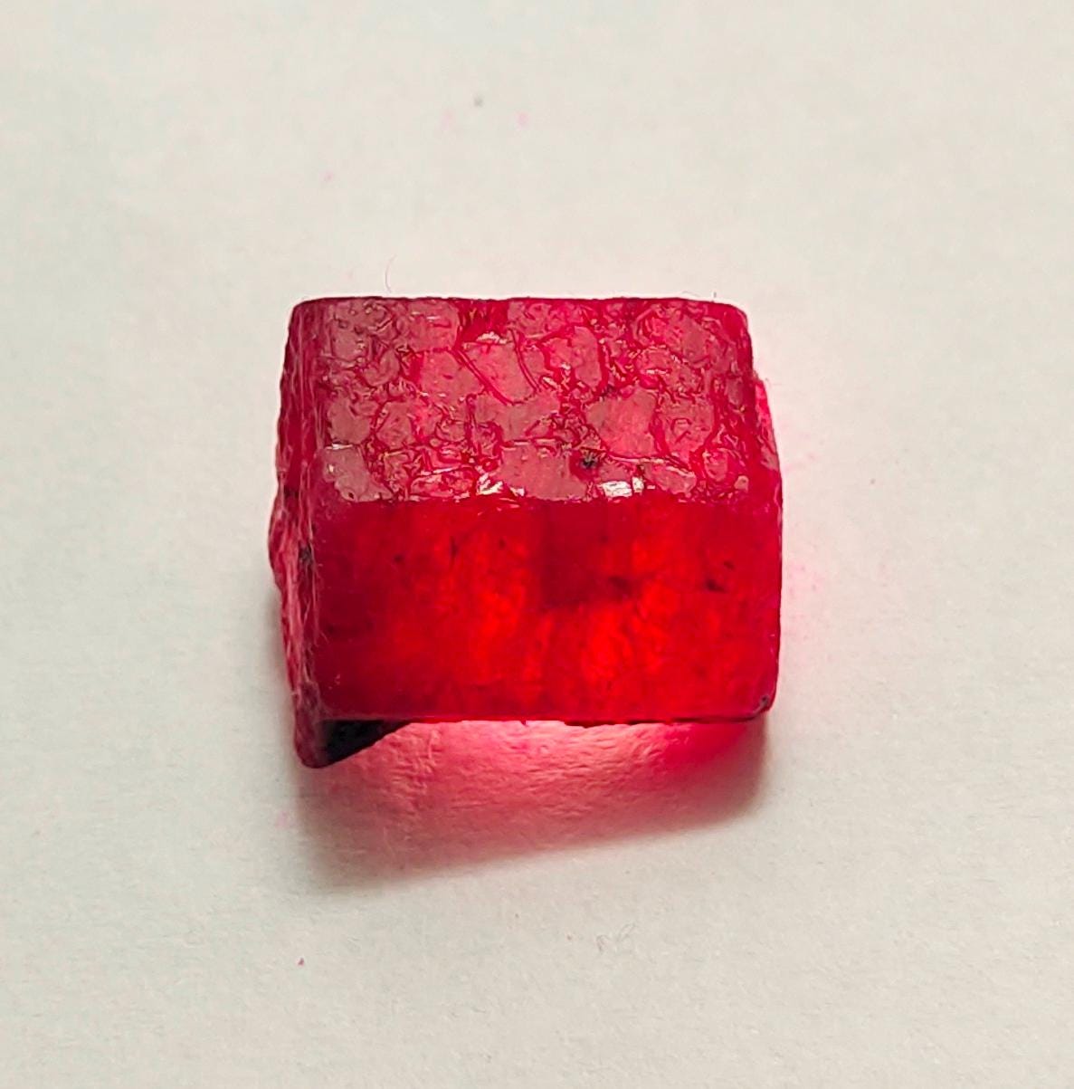 Lot De 20 Rubis Naturels Ronds Certifiés GIR - Rouge - 6x6x3mm - Qualité Excellente