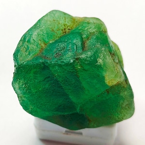 Natural Fluorite Untreated Unheated Raw Green Blue Rough Loose Gemstone Genuine Fluorite Green Blue Raw Rough Gemstone E33-2