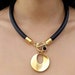 see more listings in the Black & Gold Jewelry section