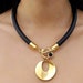 see more listings in the Black & Gold Jewelry section