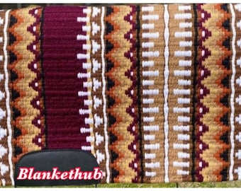 HASHTACK EQUINE 100% NEWZEALAND Wool Horse Saddle Blanket/pad(all