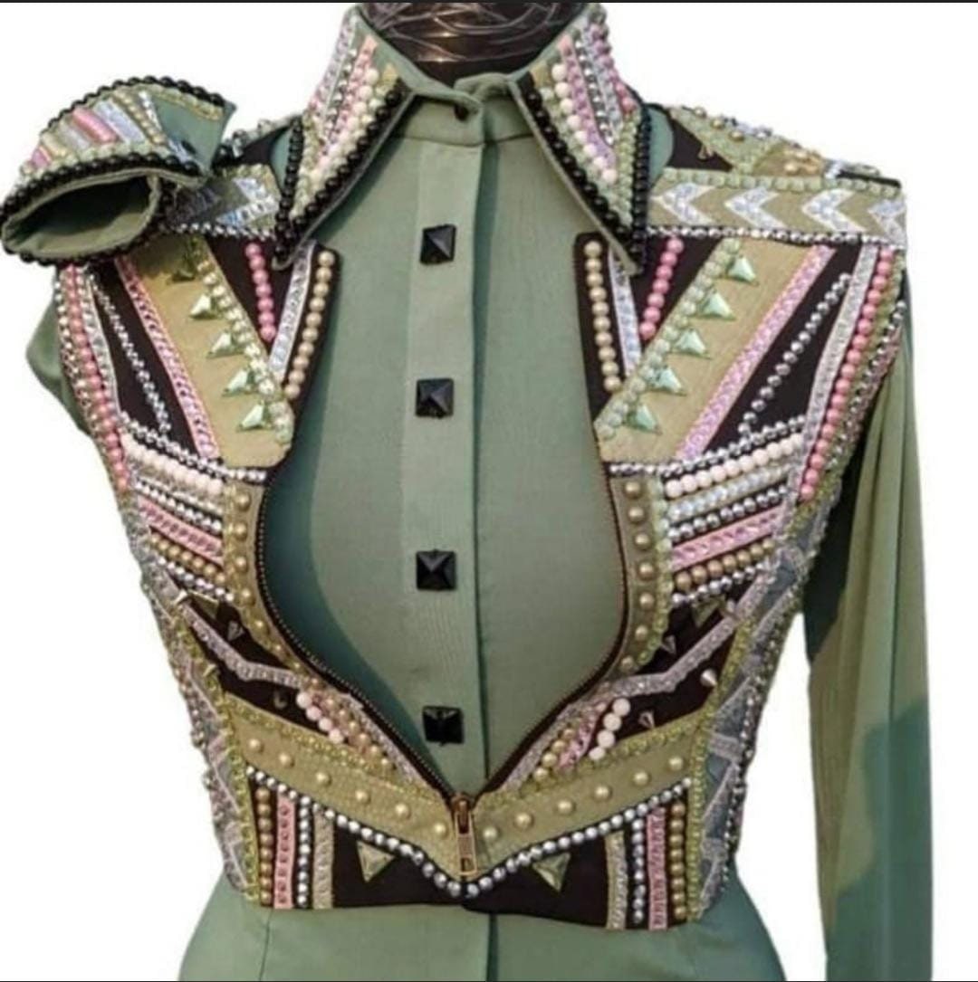 Ensemble Boléro Western Pour Concours – Avec Chemise Assortie – Fusion Enterprises