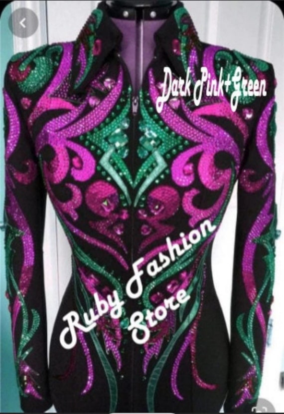 Western Custom Rodeo Queen Showmanship Jacket | Etsy