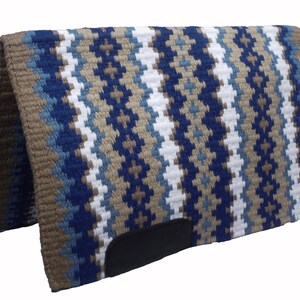 HASHTACK EQUINE 100% NEWZEALAND Wool horse saddle blanket/pad (All Size Available)