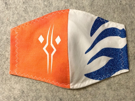 Star Wars:Ahsoka Tano Face mask, Ahsoka Tano mask, Ahsoka mask, Ahsoka Face mask