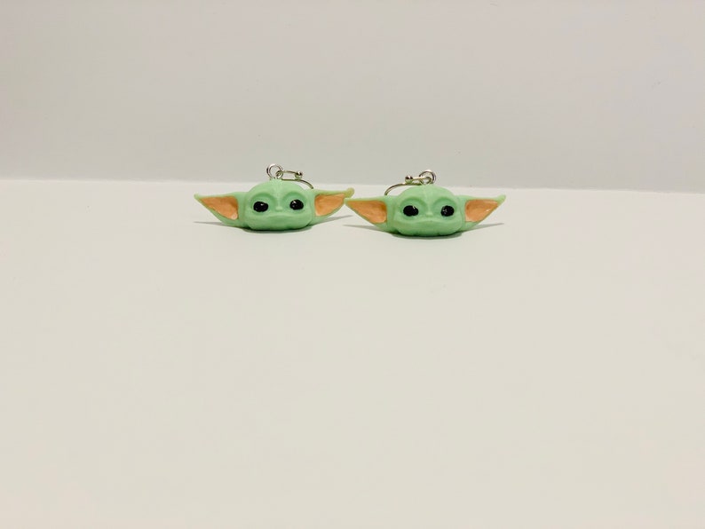 Star Wars Baby yoda earrings The Child earrings Star wars Etsy