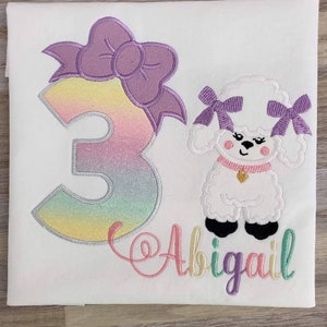 Poodle Puppy Birthday Shirt, Puppy Birthday Shirt, 3rd birthday shirt, 4th birthday shirt, 8th Birthday shirt