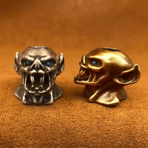 Brass Bead,Exquisite and Amazing Brass Charms,Tribal Charms,Knife Lanyard(EDC Bead)Knife bead