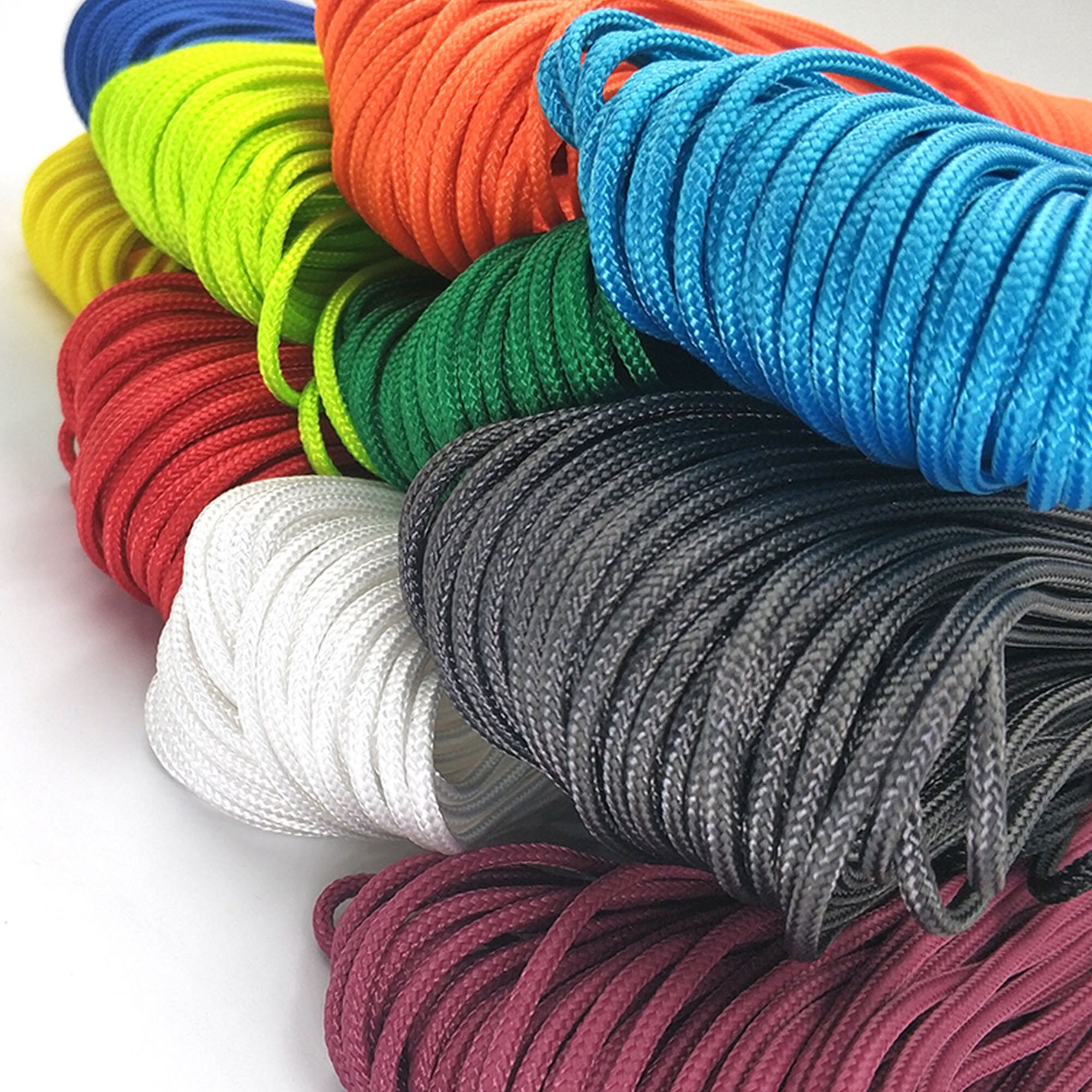 5m of 550 Paracord 2mm Parachute Cord Bracelet Paracord Etsy