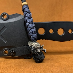 Custom Lanyard,550 Paracord Lanyard with Beads,Exquisite and Amazing Paracord Keychain,EDC Keychain,Gift for Him