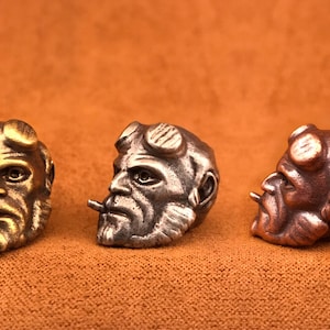 Brass Brass Bead,Exquisite and Amazing Brass Charms,Tribal Charms,Knife Lanyard(EDC Bead)Knife bead