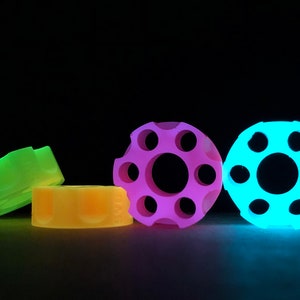 Highlight Paracord Bead Glow In The Dark,Exquisite and Amazing luminous Risen Knife Lanyard Bead,EDC Bead