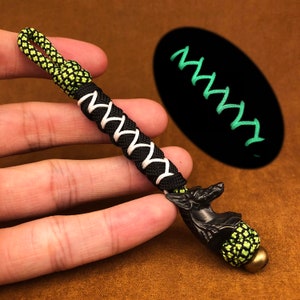 Paracord Lanyard Anubis,Custom Lanyard,Exquisite and Amazing 550 Knife Lanyard with Knife Bead