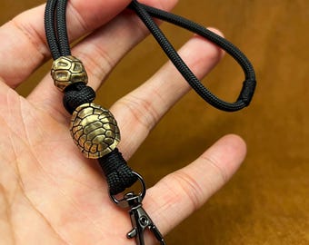 Personalized Camera Wrist Strap with Brass Bead: Custom Camera Strap