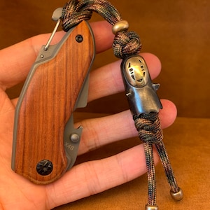 Paracord Lanyard No face men,Custom Lanyard,Exquisite and Amazing 550 Knife Lanyard with Knife Bead