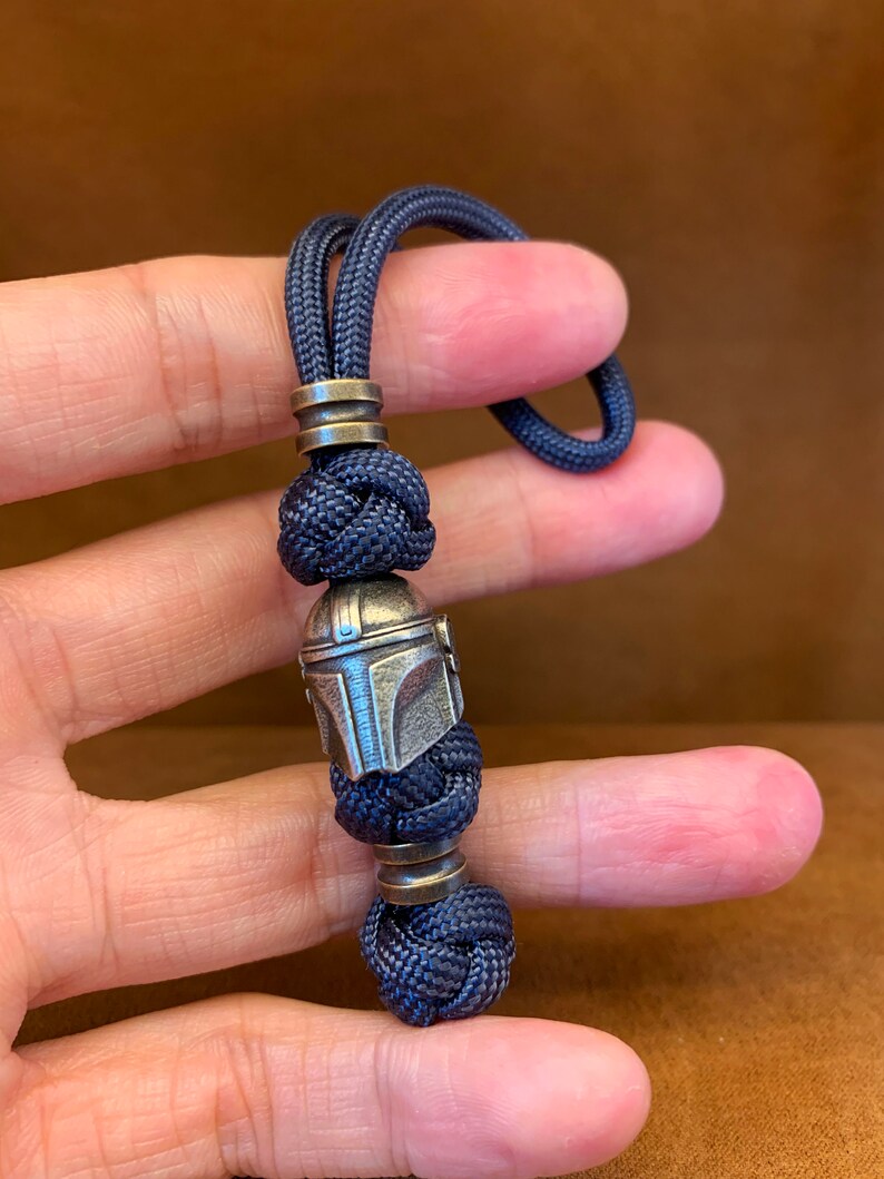 Custom Paracord Knife Lanyard with Copper Bead for Tactical Gear,Father's Day gift with Brass Charm, 250th Anniversary Lanyard-#3