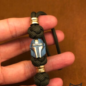 Custom Paracord Knife Lanyard with Copper Bead for Tactical Gear,Father's Day gift with Brass Charm, 250th Anniversary image 6