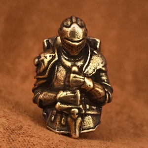 Solid Brass Brass Bead,Knife Lanyard Bead,Knife Bead,Exquisite and Amazing Copper Charms,EDC Bead