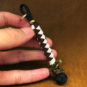 Knife Lanyard Tyrannosaurus Rex,Custom Lanyard,Exquisite and Amazing 550 Paracord Lanyard with Knife Bead
