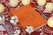 Wooden Family Cookbook Binder / A5 Recipe Cards Storage / Laser Cut Engraved Notebook / Changeable Pages Orange Book / Thanksgiving Day Gift 