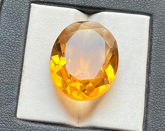Natural  Citrine colour Glass Gemstone Loose Mixed  Faceted Cut Semi Precious Cut Glass gemstone Jewelry Making