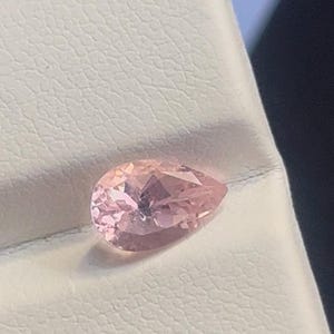 1.40Cts. Top Grade Natural Pink Tourmaline Beautiful Pear shape Faceted Cut Stone Loose Gemstone Jewelry And Ring Making Size- 9x6x4.50mm.