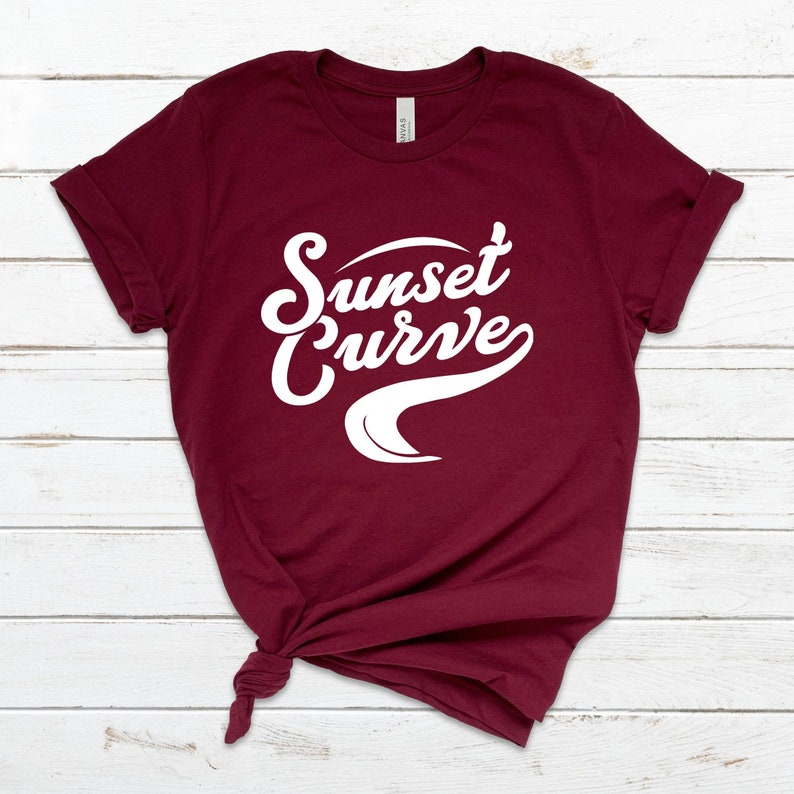 Sunset Curve Shirt Julie And The Phantoms Tshirt Sunset | Etsy