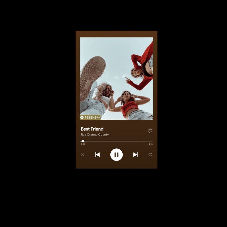 Best Friends Sticker Spotify best friends sticker best Etsy