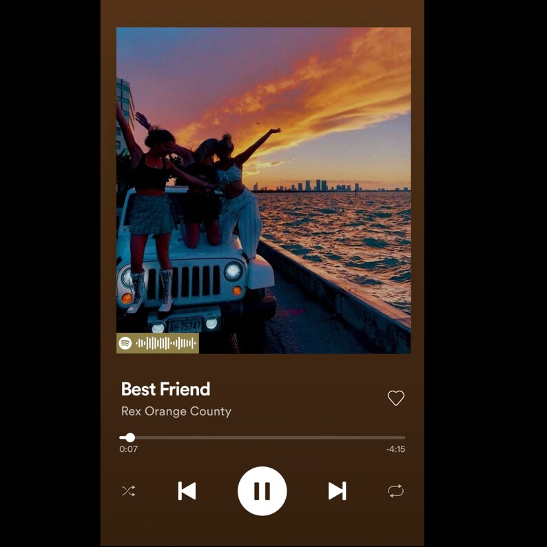 Best Friends Sticker Spotify best friends sticker best | Etsy