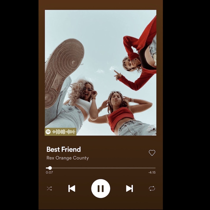 Best Friends Sticker Spotify best friends sticker best | Etsy