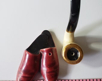 Pipe and Slippers Salt & Pepper set