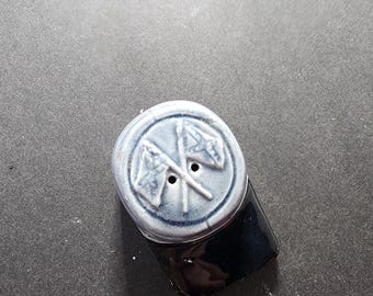Vintage Civil War Hat shaker.