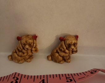 Cocker Spaniel Salt and Pepper minis