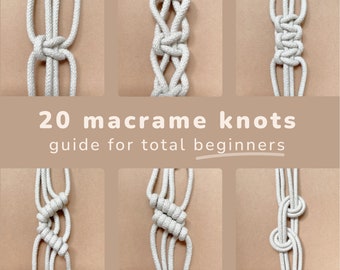 Macrame knots store for jewelry