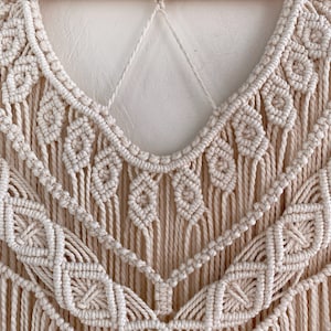 Large Macrame Wall Hanging Pattern PDF, Detailed Step by Step Photos, Easy Beginner Macrame Tutorial, DIY Instructions, Free Knot Guide image 7