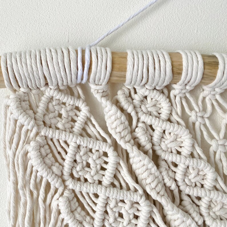 Macrame Wall Hanging Pattern PDF, DIY Macrame Tutorial With Step by ...