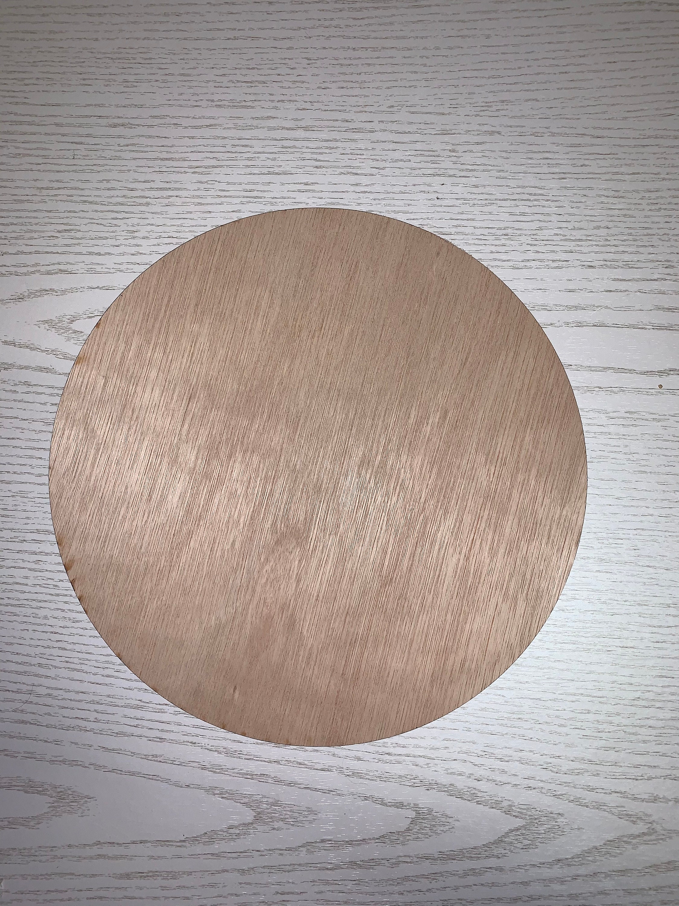 Large Wooden Circle Craft Shape Etsy