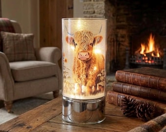 Highland Cow Light | Highland Cow | Home Decor Light