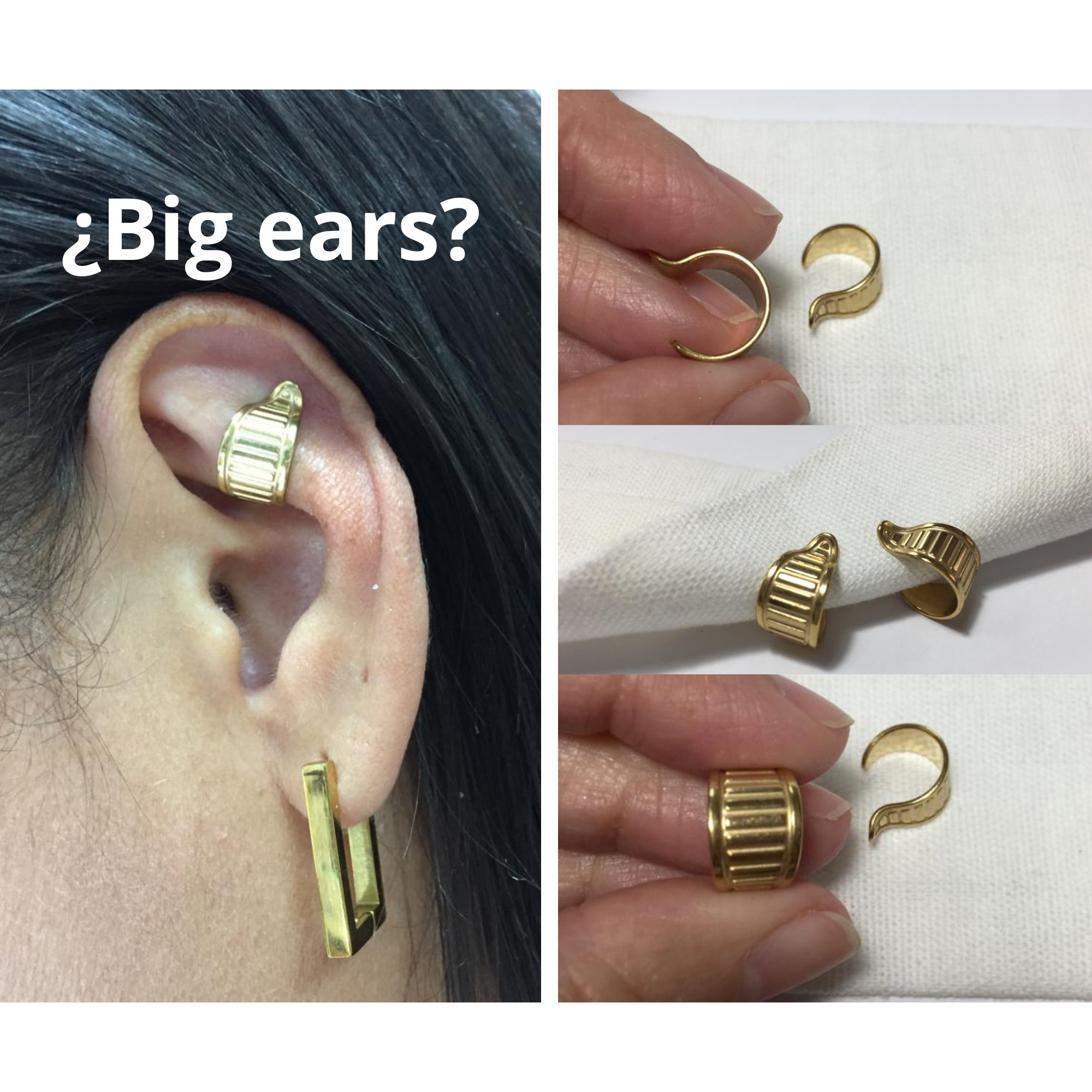 Earrings for big on sale ears