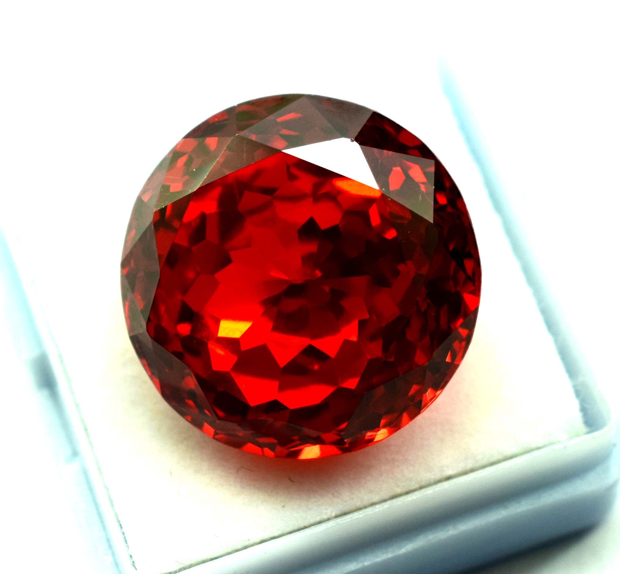 Natural Red Zircon Etsy Singapore
