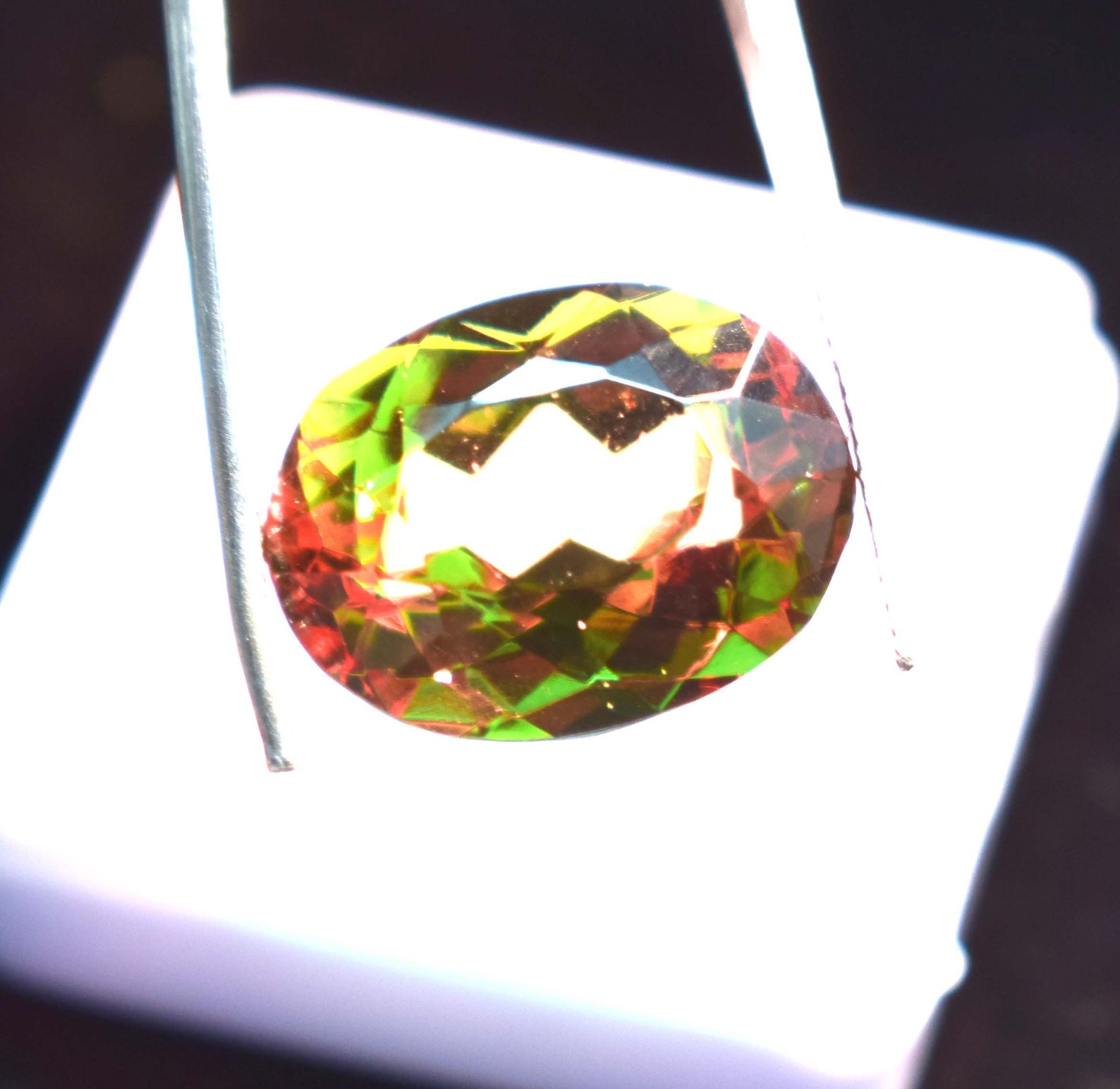 Natural Alexandrite Loose Gemstone GGI Certified Oval Shape Etsy